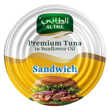 الطائي تونة ساندويتش في زيت دوار الشمس 80 جرام