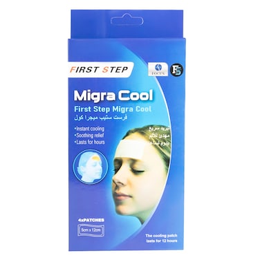 Firststep Migra Cooling Patch Adult 4 Pieces