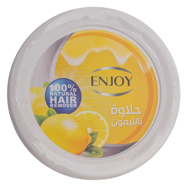 انجوي مزيل شعر بالسكر، برائحة الليمون، 400 جرام