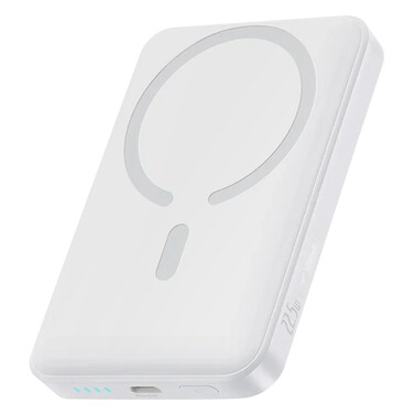 Baseus Power Bank Mag, U-Mini, 10000mAh, 22.5W, White