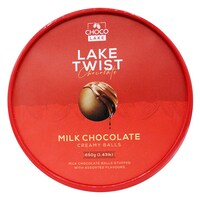 Choco Lake Twist Milk Chocolate Creamy Balls 650 g