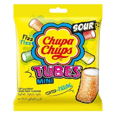 Chupa Chups Jelly Sour Tubes Mini &ndash; 24.2 g