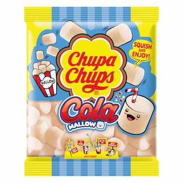 Chupa Chups Cola-Mallow Cola Flavored Marshmallow, 120 g