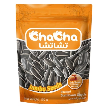Chacha Sunflower Seeds Caramel Flavor, 150g