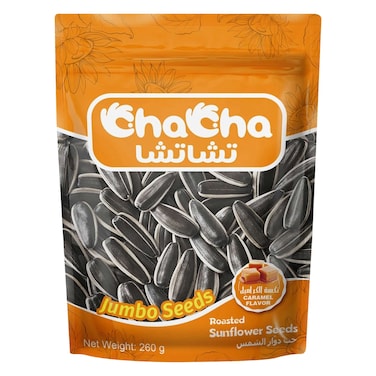 Chacha Sunflower Seeds Caramel Flavor, 260g