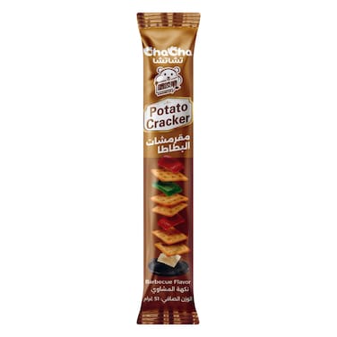 Chacha Potato Crackers Barbeque, 51g