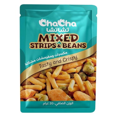 Chacha Mixed Strips &amp; Beans, 20g