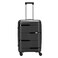 Carlton Alton Hard Luggage Case, 65 cm, Black