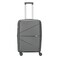 Carlton Hertford Hard Luggage Case, 55 cm, Grey
