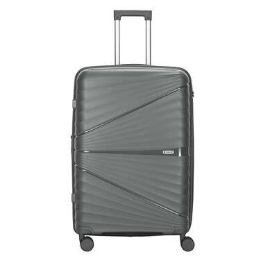 Carlton Hertford Hard Luggage Case, 65 cm, Grey