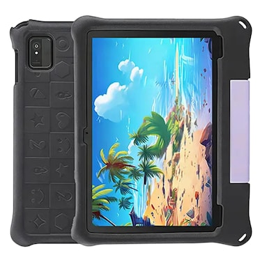 جهاز تيليتاب - TL-5 للأطفال، شاشة 10.1 بوصة، 64 جيجابايت سعة الذاكرة الداخلية، 8 جيجابايت سعة الرام، واي فاي، بطارية 8000 مللي أمبير، أسود