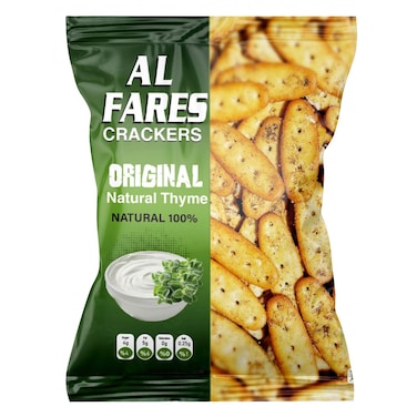 Alfares Crackers Thyme 120g
