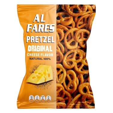 الفارس بريتزل بطعم الجبنة 120 جرام