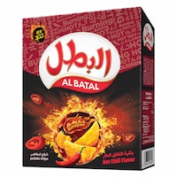 البطل – شيبس بطاطس حار جدًا – 23 جرام × 12