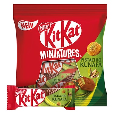 Nestl&eacute; KitKat Miniatures Chocolate with Pistachio Kunafa Flavor &ndash; 96.3 g