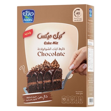 Nadec Pound Choco Cake Mix 400g