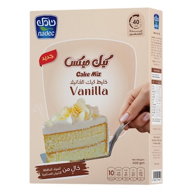 نادك – خليط كيك باوند بنكهة الفانيليا – 400 جرام