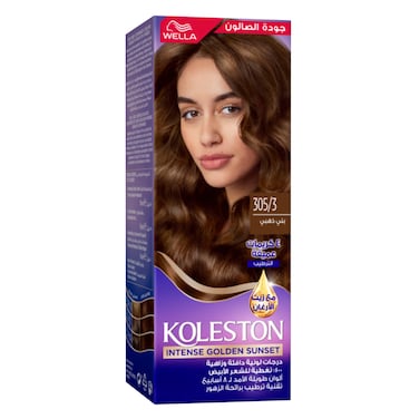 كوليستون – صبغة شعر ذهبي بني – 305/3