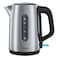 Tornado Stainless Steel Electric Kettle 1.7 Liter, 2200W, 360&deg; Rotational Base, Silver (TKE01411-GS)