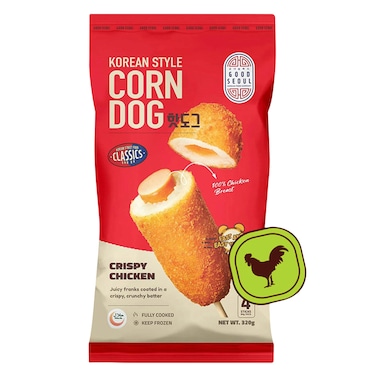 جود سيول هوت دوغ دجاج مقرمش 320 جرام