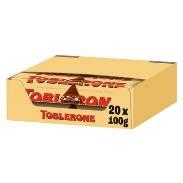 Toblerone Milk Chocolate 100g x20