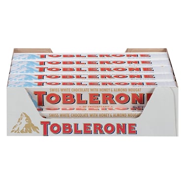 Toblerone White Chocolate 100g x20