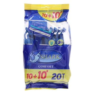 شارك – شفرات حلاقة مزدوجة 20 قطعة