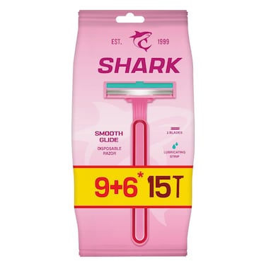 Shark Women Razor 15 Pieces Twin Blades