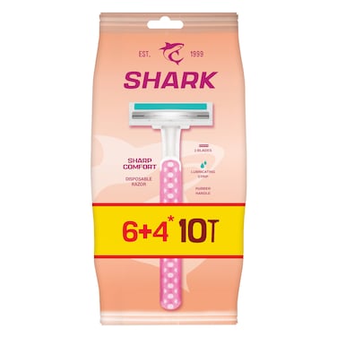 شارك شفرات حلاقة نسائية ثنائية، 10 قطع