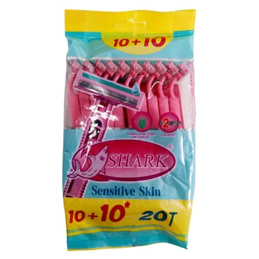 شارك – شفرات حلاقة نسائية مزدوجة 20 قطعة