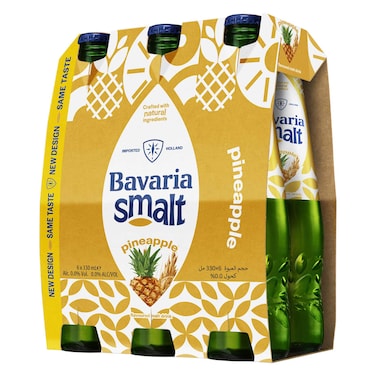 Bavaria Smalt Pineapple Flavored Malt Drink 330ml x 6