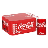 Coca-Cola Original Can 150ml x10 + 2 Free