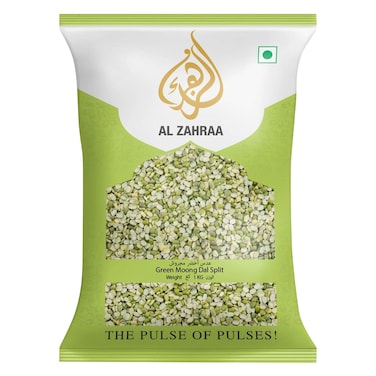 LP AL ZAHRAA GRN MOONG DAL SPLT 1KG
