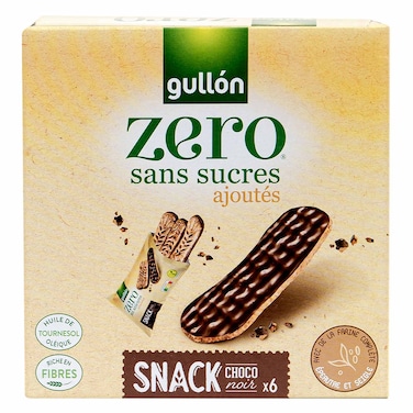 Gullon Zero No Added Sugar Snack Chocolate Biscuit 150g
