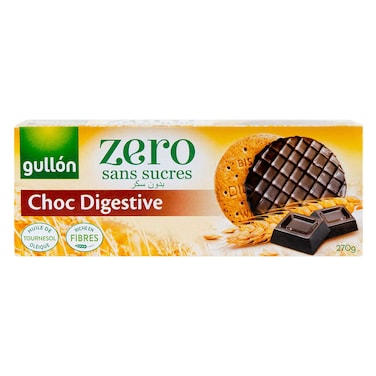 Gullon Zero Sugar Chocolate Biscuits 270g