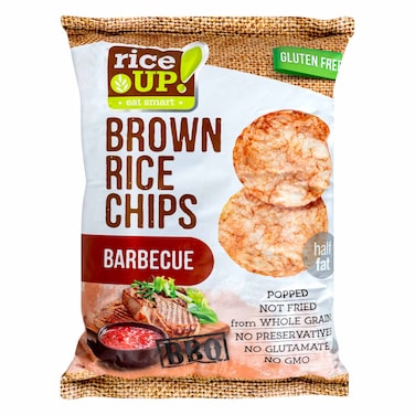 RiceUp Rice Chips Barbecue &ndash; 60 g