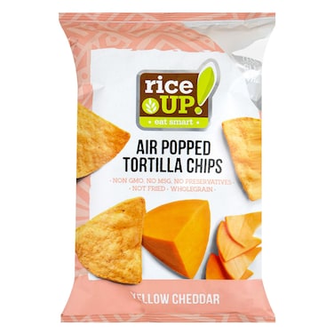 RiceUp Tortilla Chips Cheddar Cheese 60g