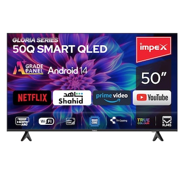 Impex 50" QLED Smart LED TV A14 (GLORIA50Q)