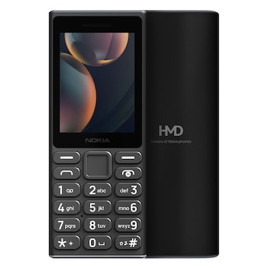 هاتف نوكيا 108 Ta-1654 - شريحتان، 4G، أسود
