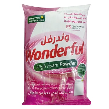Wonderful Multi-Purpose High Foam Detergent Powder 900g
