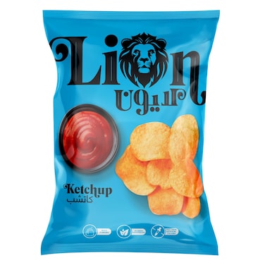 Lion Chips Ketchup Flavor 40g
