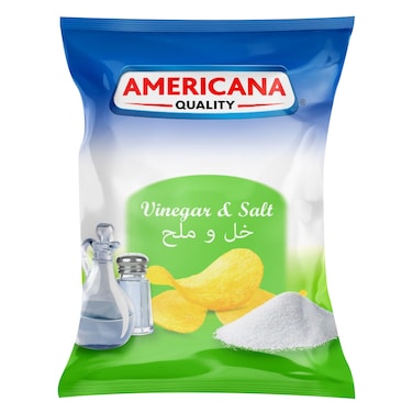 Americana Vinegar &amp; Salt Chips 55g