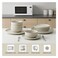 Cuisine Art Vera Stoneware Dinner Set 12 Pieces (4x Bowls, 4x Side Plates, 4x Dinner Plates)
