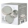 Cuisine Art Vera Stoneware Dinner Set 12 Pieces (4x Bowls, 4x Side Plates, 4x Dinner Plates)