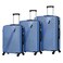 Hayyak - Polypropylene Hard Trolley 3 Pieces (50.8 + 60.96 + 71.1 cm) Light Blue