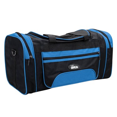 Mnuk Duffel Bag 22 in Blue Black