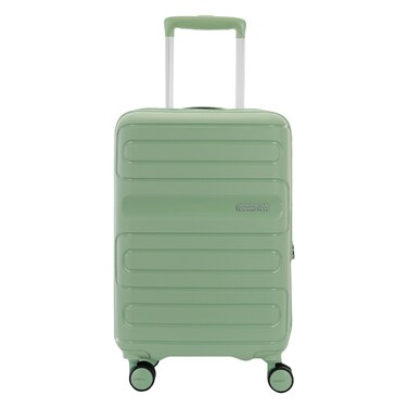 American Tourister Rinia Hard-Sided Polypropylene Trolley Suitcase 55 cm &ndash; Quiet Green