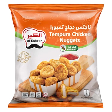 Al Kabeer Tempura Chicken Nuggets &ndash; 750 g