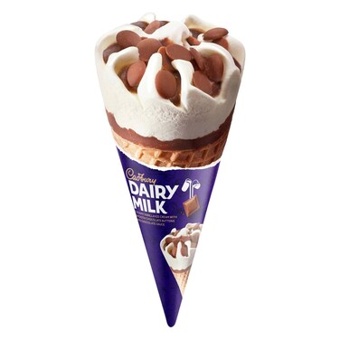 Cadbury Dairy Milk - Creamy Vanilla Ice Cream With Smooth Chocolate Buttons And Chocolate Sauce 110ML