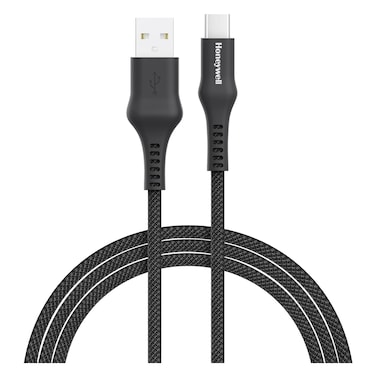 Honeywell - Data &amp; Charging Cable USB 2.0 To Type-C, 1.2M, Supports PD, Black